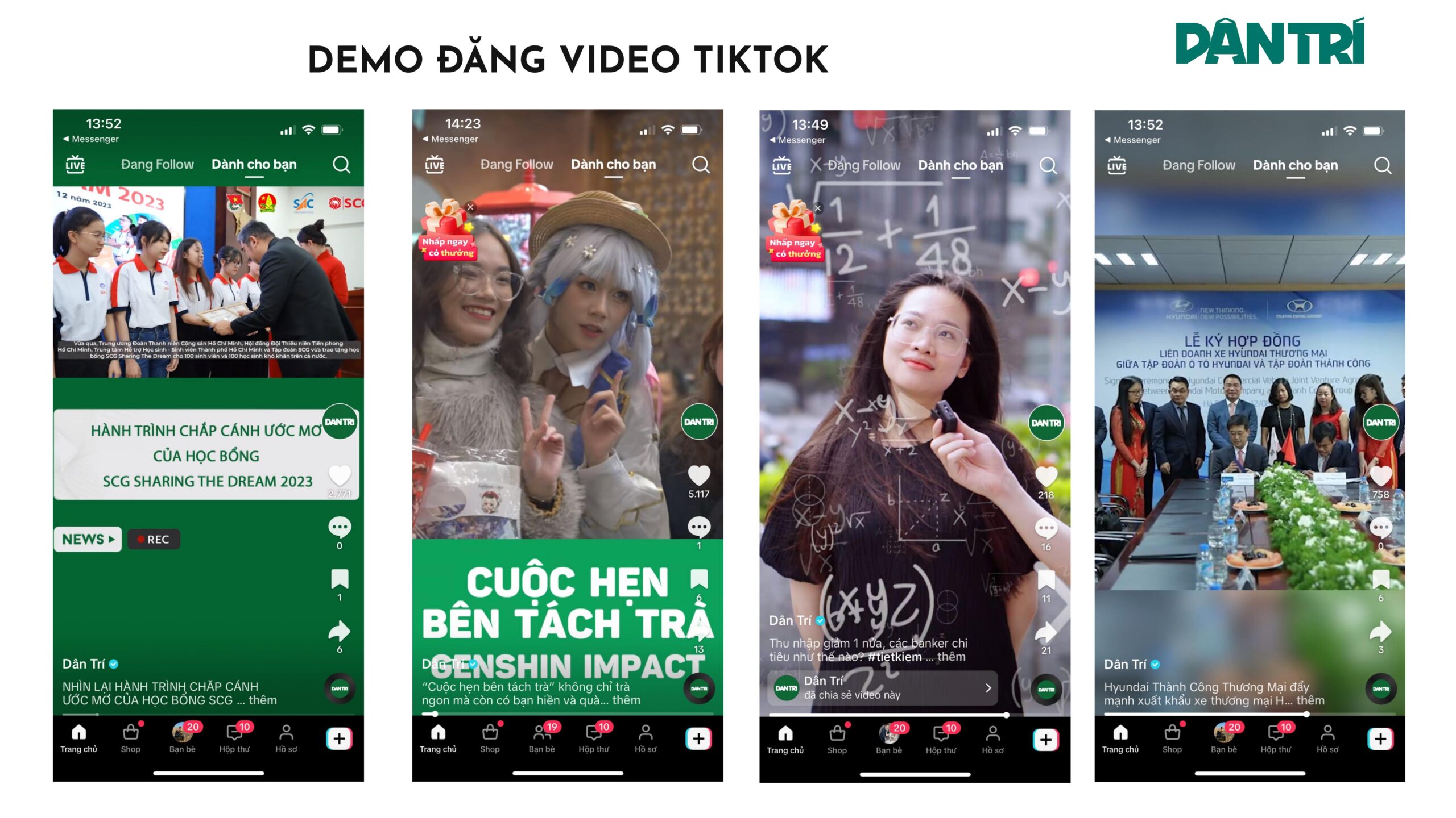 Đăng Video TikTok 