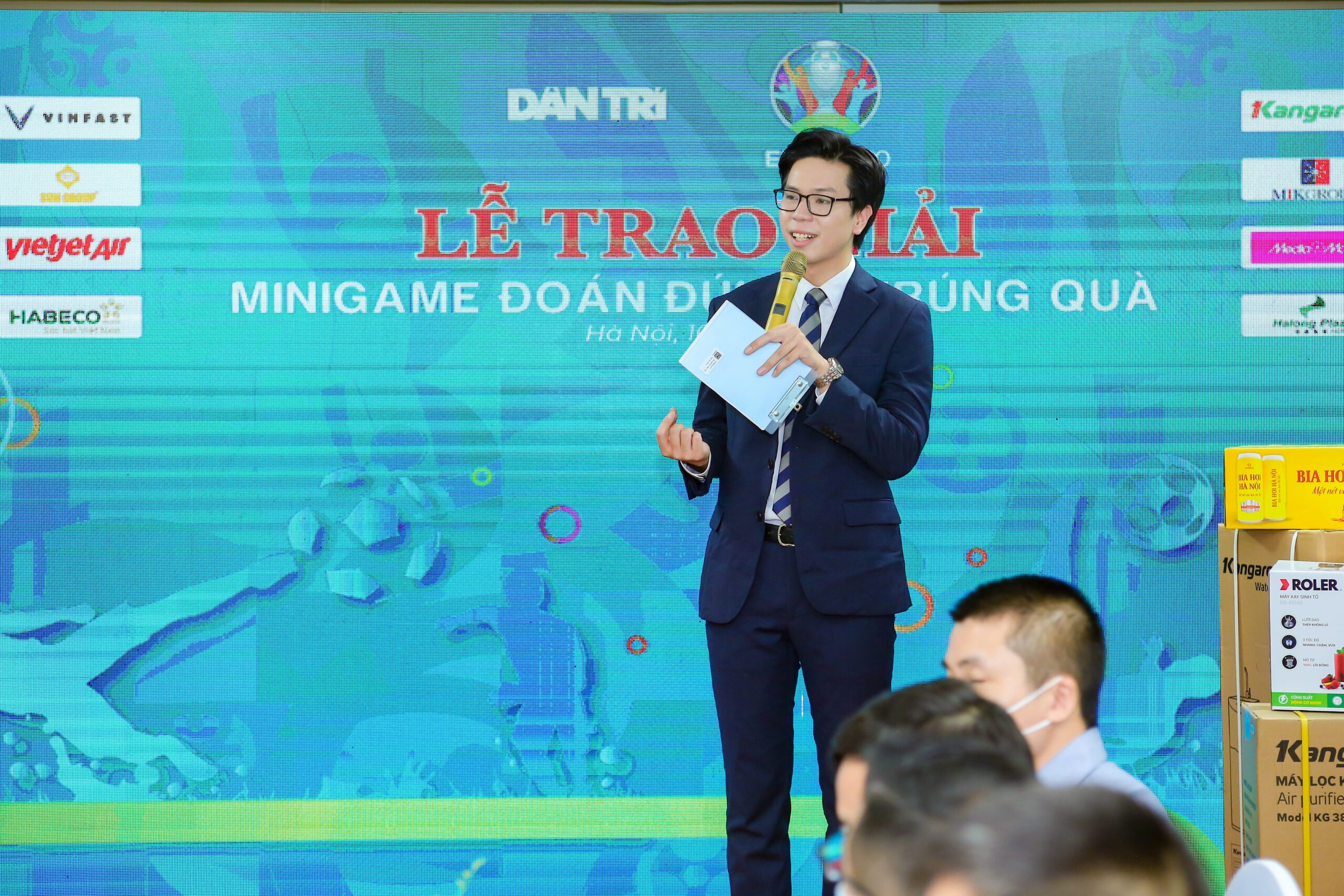 Lễ trao giải mini game Euro 2020: Đoán đúng - Trúng quà