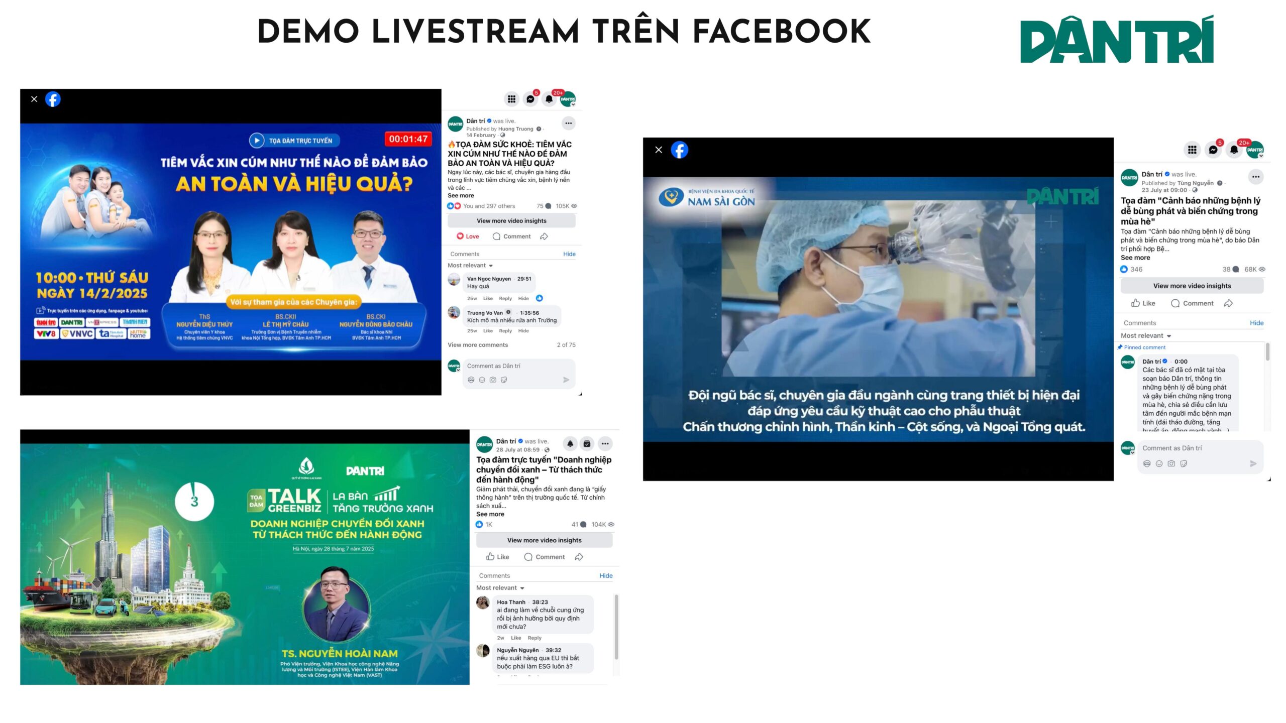 Livestream Facebook