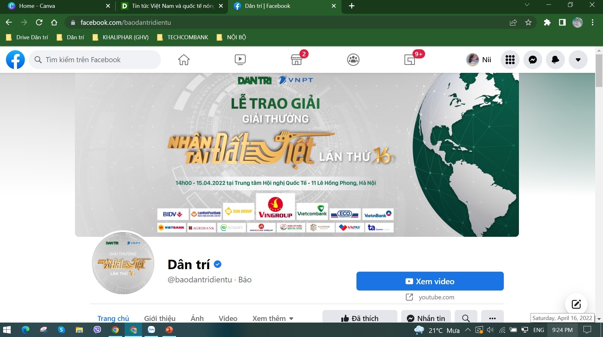 Giải thưởng Nhân tài Đất Việt