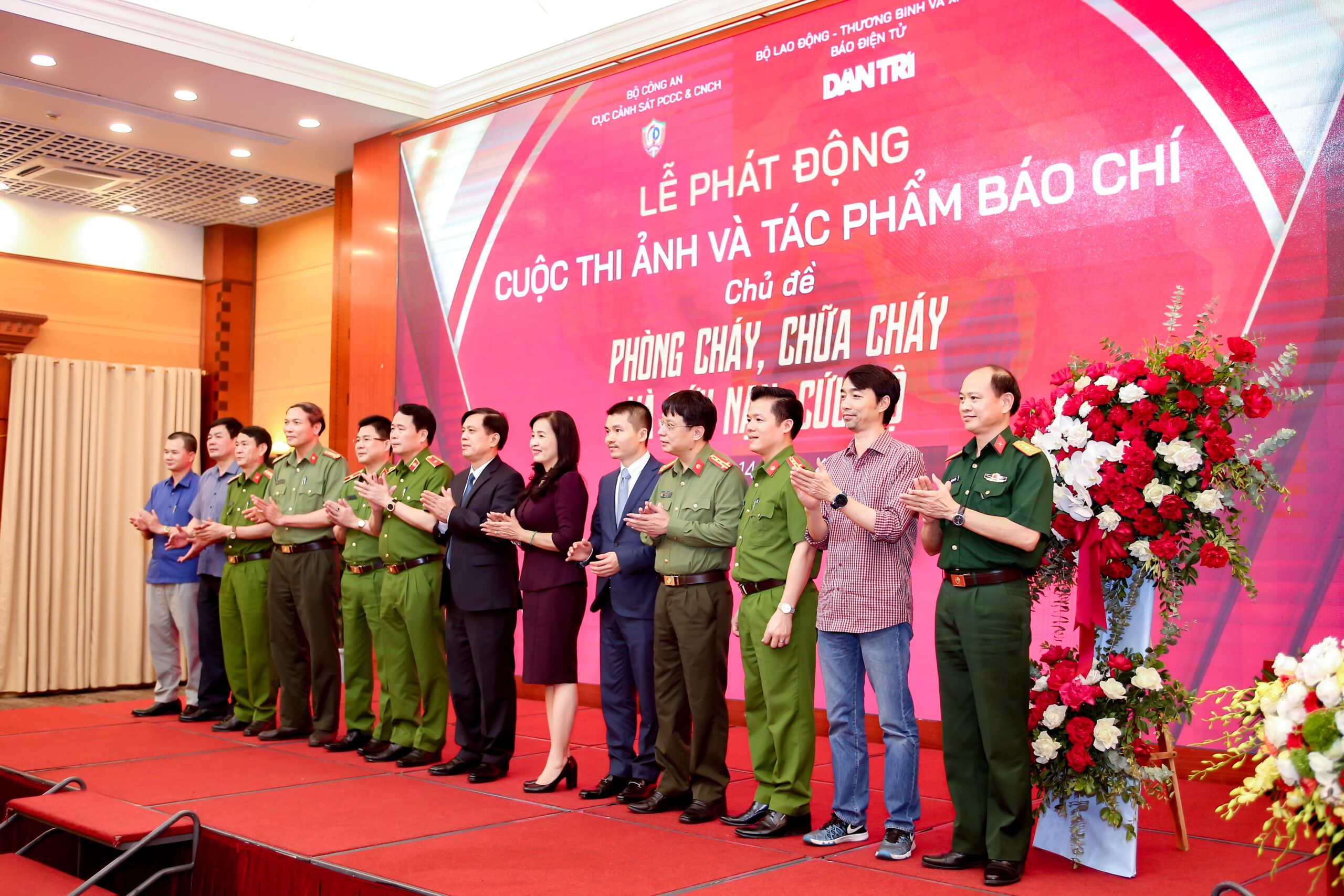 Cuộc thi ảnh và tác phẩm báo chí – Chủ đề Phòng cháy, chữa cháy và cứu nạn, cứu hộ
