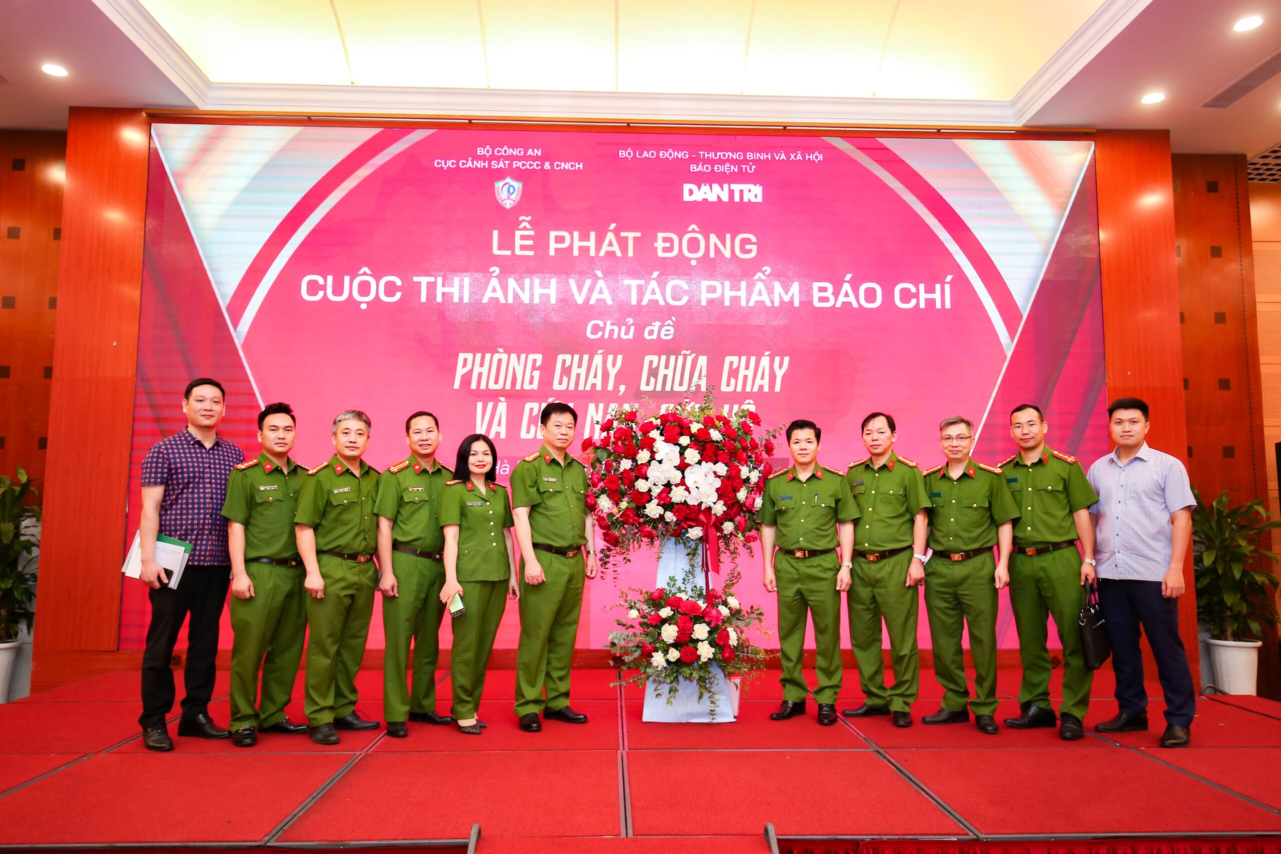 Cuộc thi ảnh và tác phẩm báo chí – Chủ đề Phòng cháy, chữa cháy và cứu nạn, cứu hộ