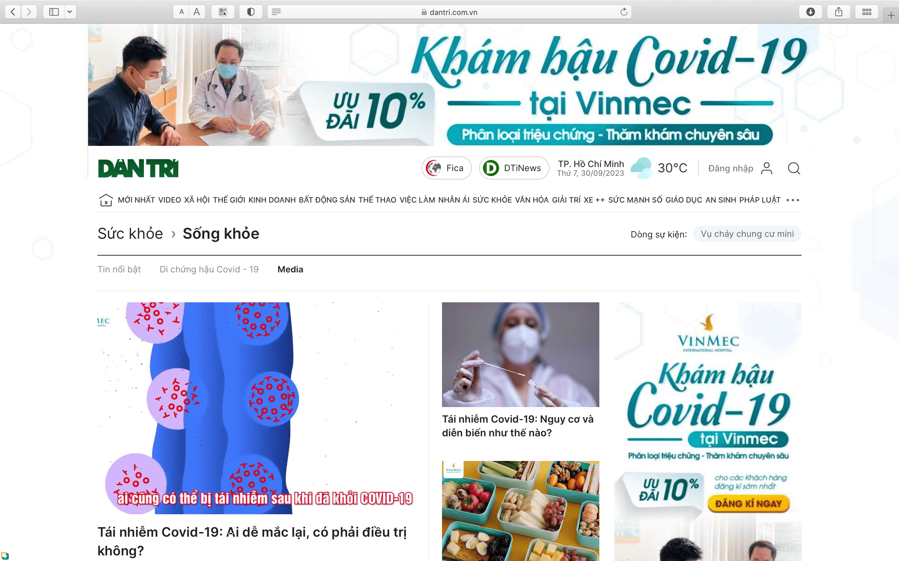 Chuyên trang - Sống khỏe Vinmec - quangcaodantri.vn