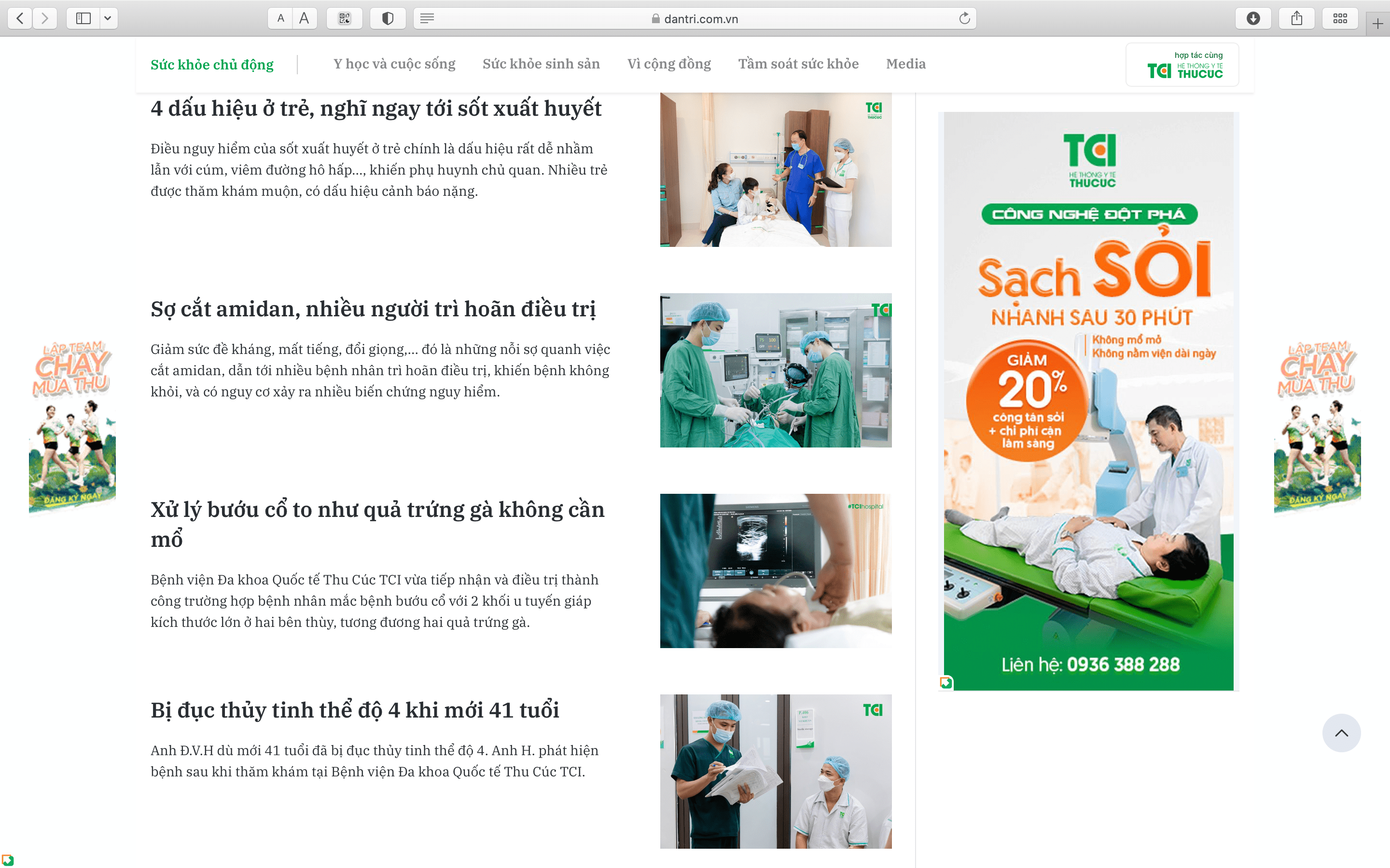 banner thu cuc treo tại vị trí right