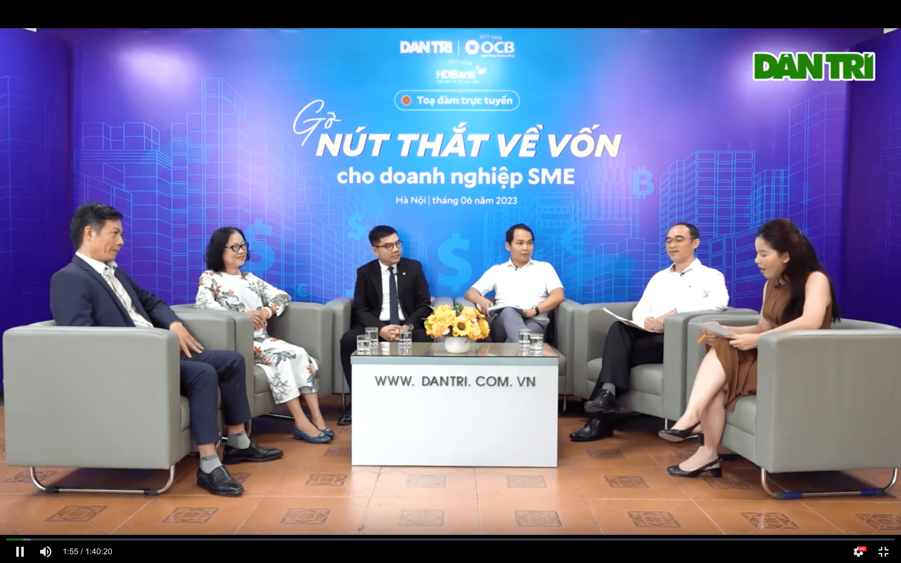 Quang cảnh buổi tọa đàm