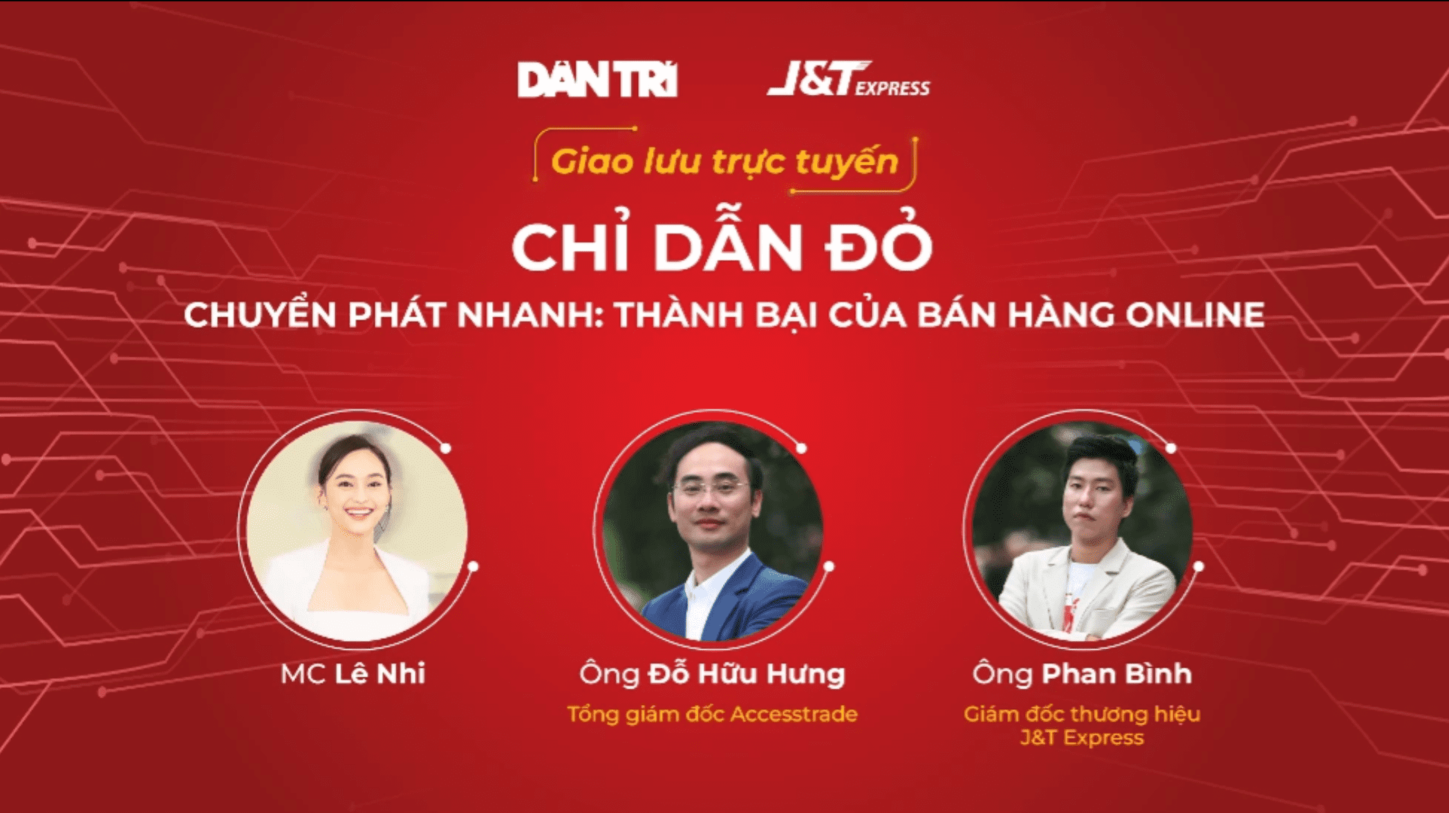 Tọa đàm Chỉ dẫn đỏ : Chuyển phát nhanh - thành bại của bán hàng online