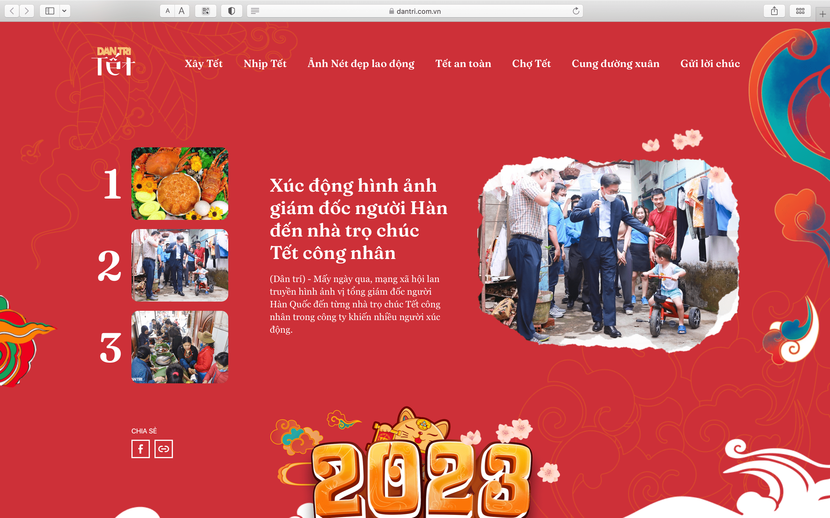 Trang Tết 2023 - Tết Dân Trí