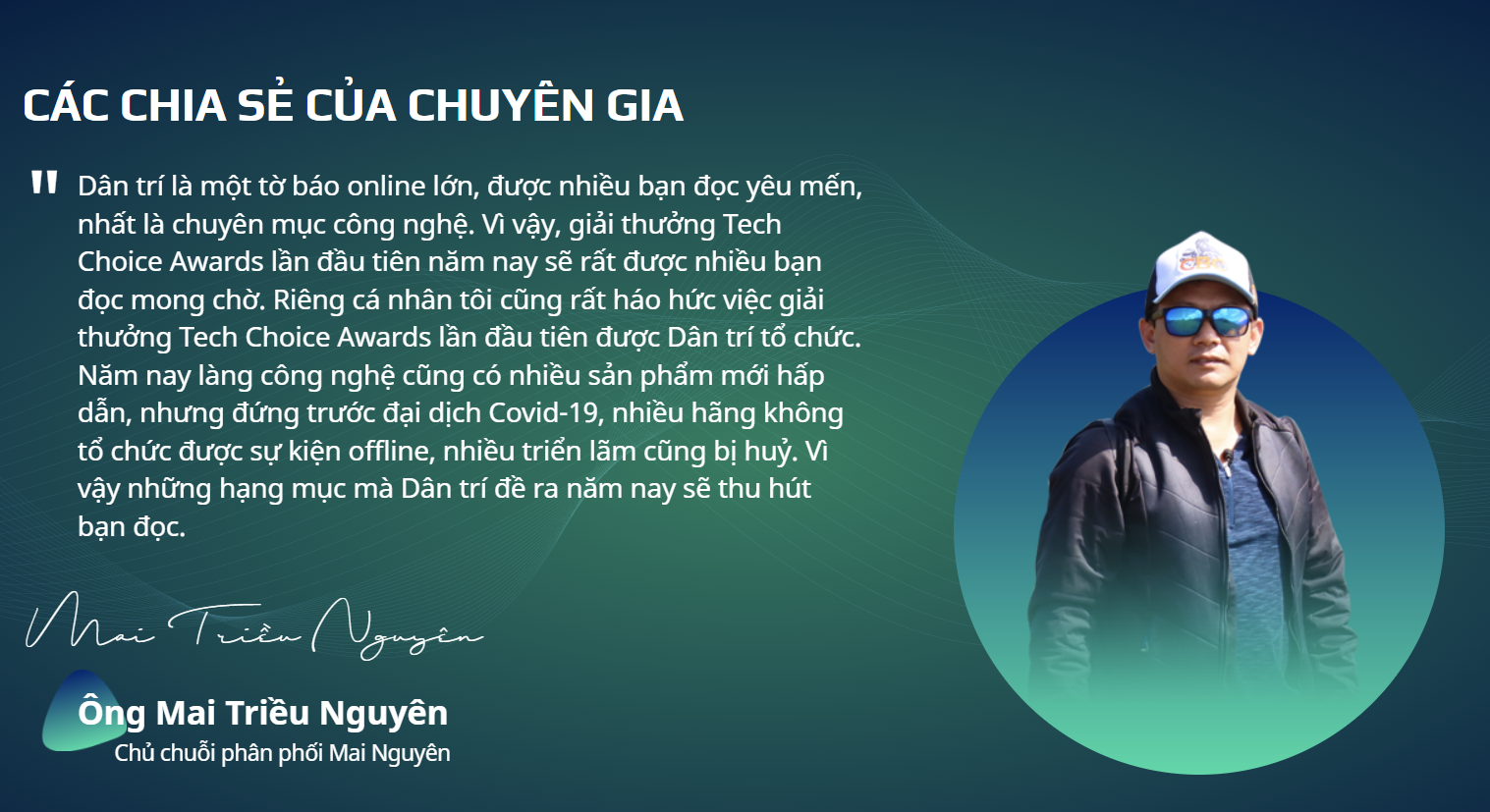 các chuyên gia chia sẻ tại Tech Choice Awards 2021