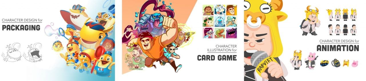  Monstio Studio: Đổi mới ngành sáng tạo thông qua nhân vật và minh họa