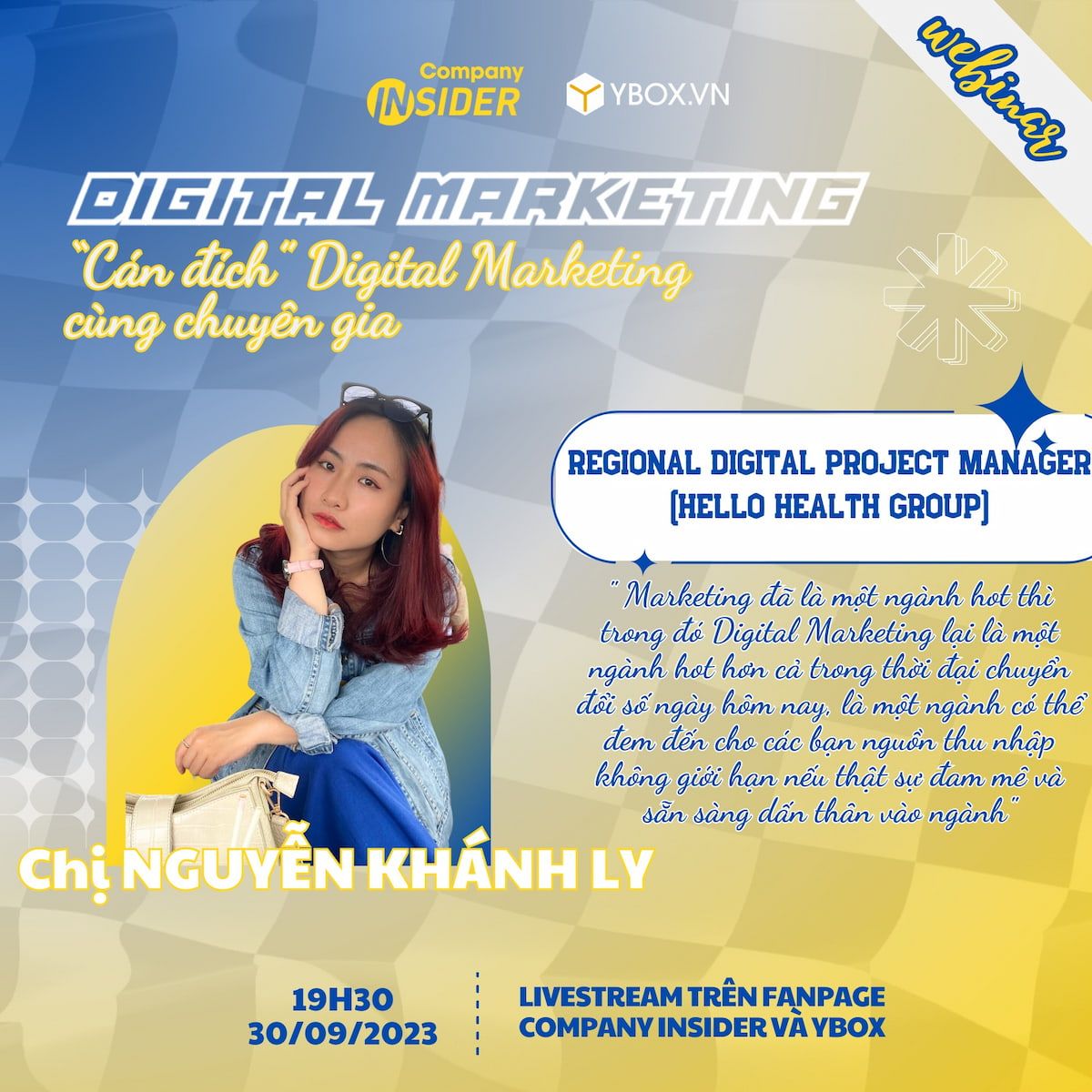  Khám phá thế giới Digital Marketing cùng Company Insider Webinar