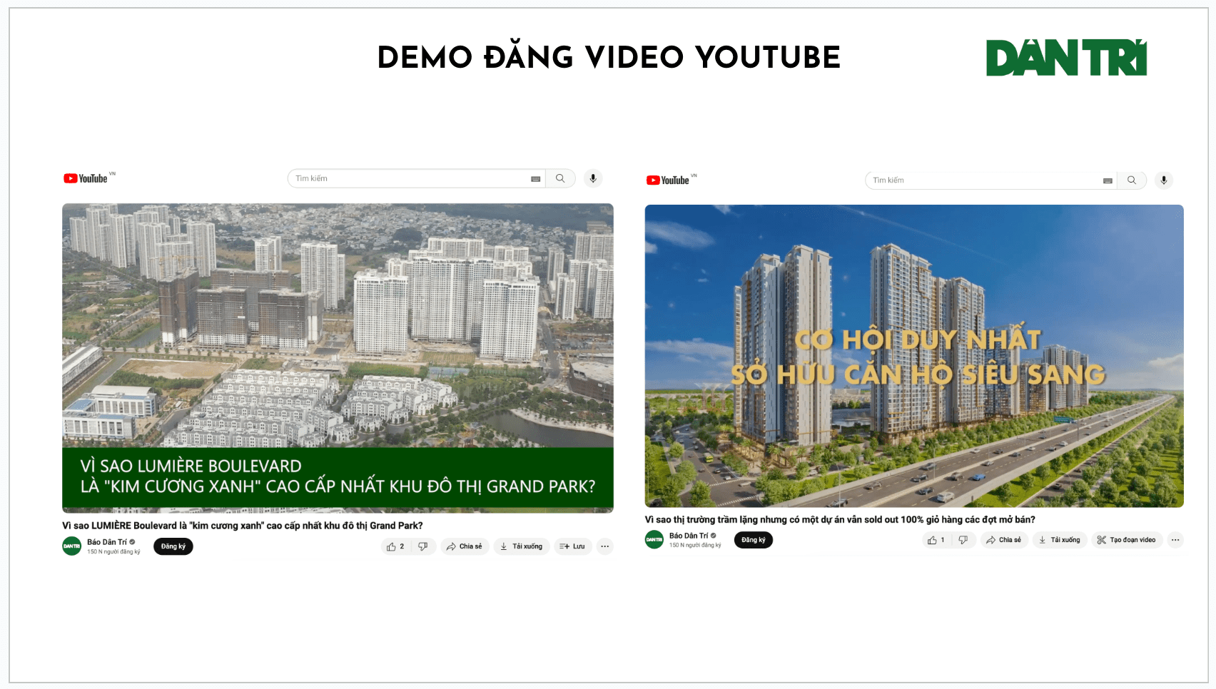 ĐĂNG VIDEO YOUTUBE
