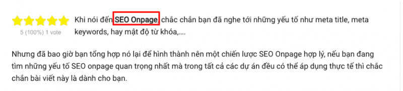  16 Yếu tố tối ưu hóa Onpage SEO quan trọng nhất