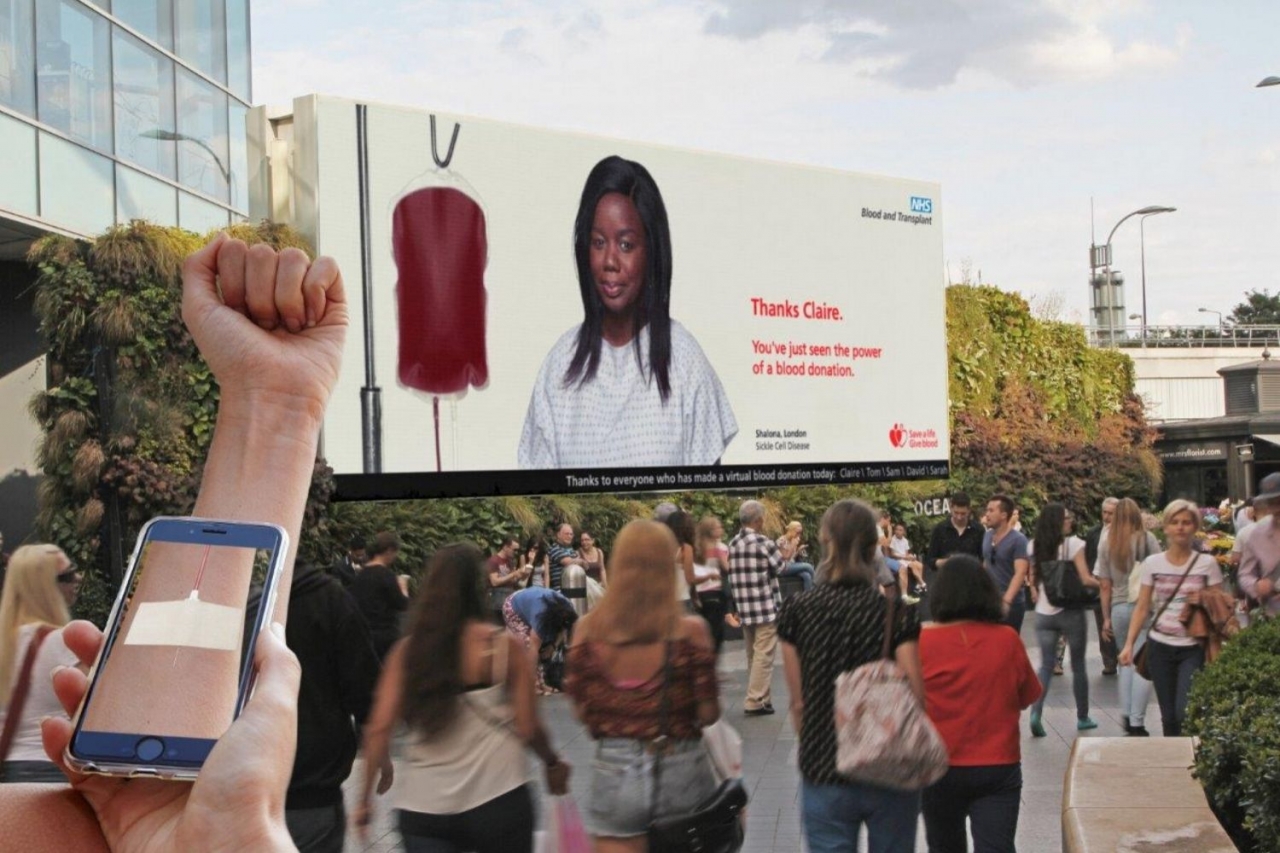  Chiến dịch hiến máu sáng tạo của NHS Blood and Transplant