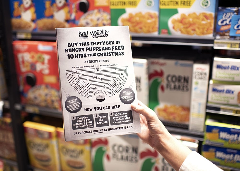   Chiến dịch "Hungry Puffs": Sáng kiến tiếp thị mang tính sáng tạo mang lại thành công cho Foodbank WA 