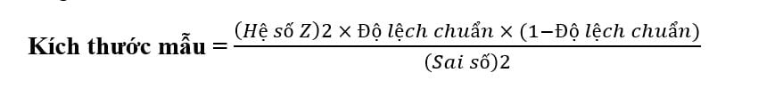 Kích thước mẫu trong nghiên cứu thị trường: Phương pháp xác định khoa học