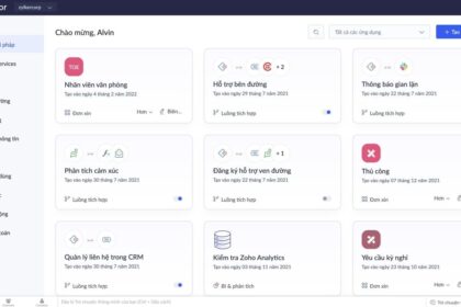 Zoho Creator: Nền tảng phát triển ứng dụng Low-Code cho doanh nghiệp