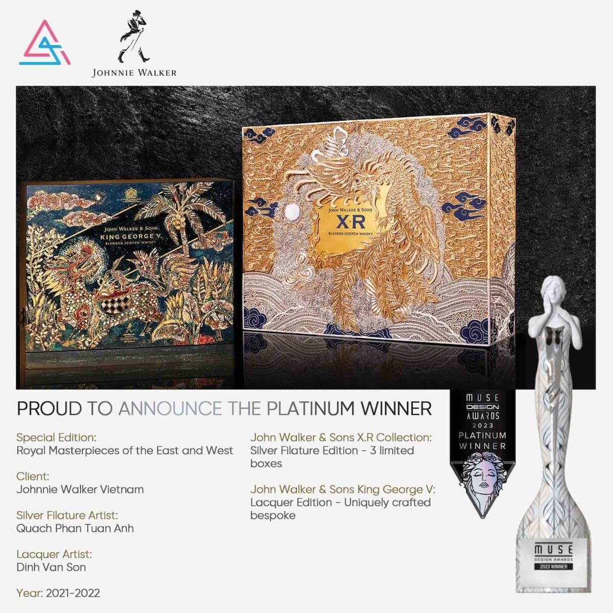  April Advertising - Đại diện Việt Nam chinh phục giải thưởng The Muse Design Award 2023