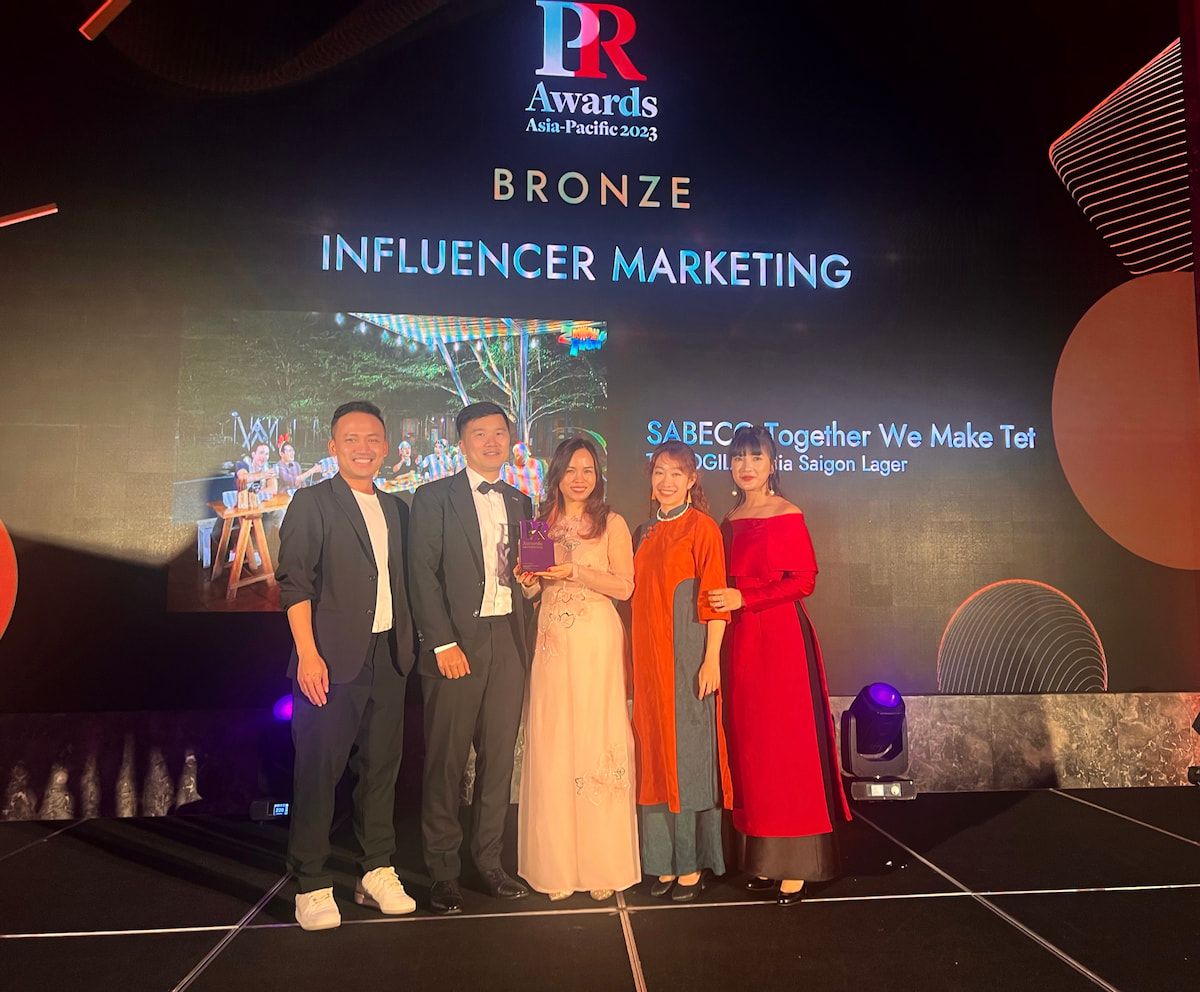  T A Ogilvy tỏa sáng tại PR Awards Asia - Pacific 2023 với chiến thắng kép