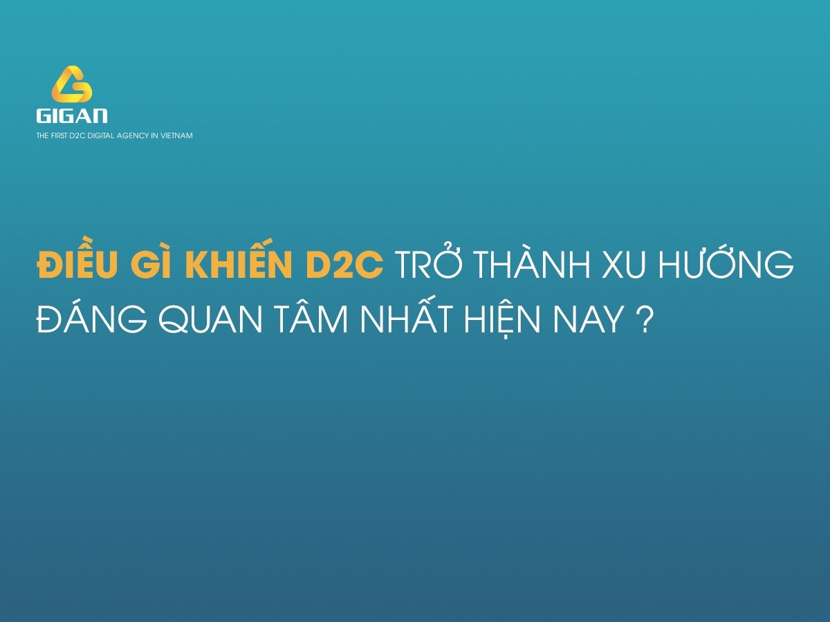  Mô hình kinh doanh D2C: Xu hướng tương lai của bán lẻ trực tuyến