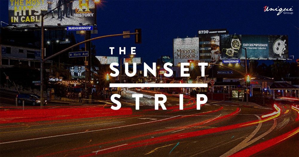  Sunset Strip: Tâm điểm của Quảng cáo Ngoài trời Thế giới