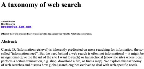  Phân loại và Ứng dụng Search Intent trong SEO và Content
