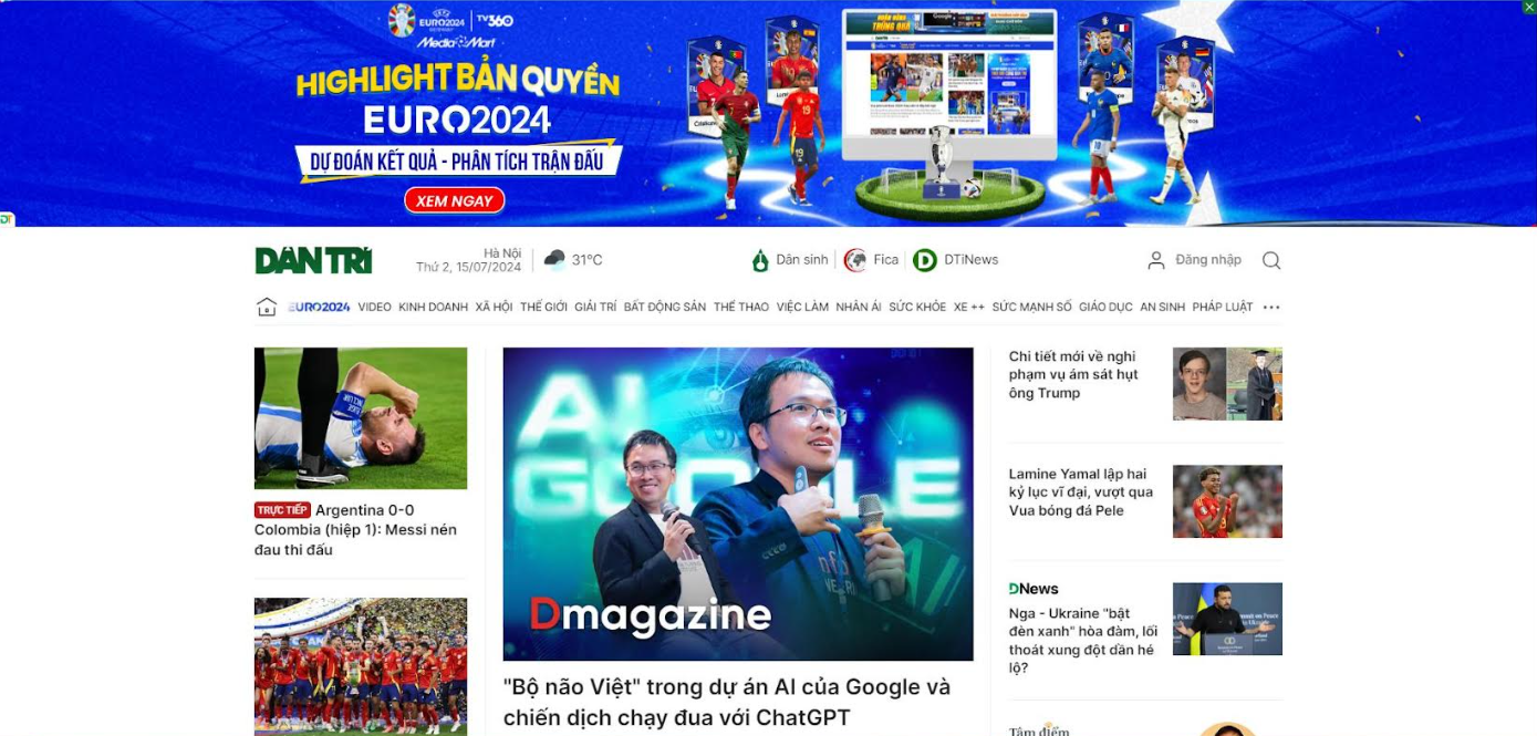 Euro 2024: Đoán đúng – Trúng quà