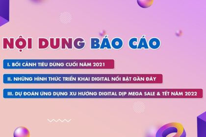 Xu hướng Marketing Kỹ thuật số và Chiến lược Mega Sale Tết 2022