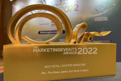 Chiến lược Marketing hiệu quả của PNJ: Giải thưởng Vàng The Marketing Events Awards 2022