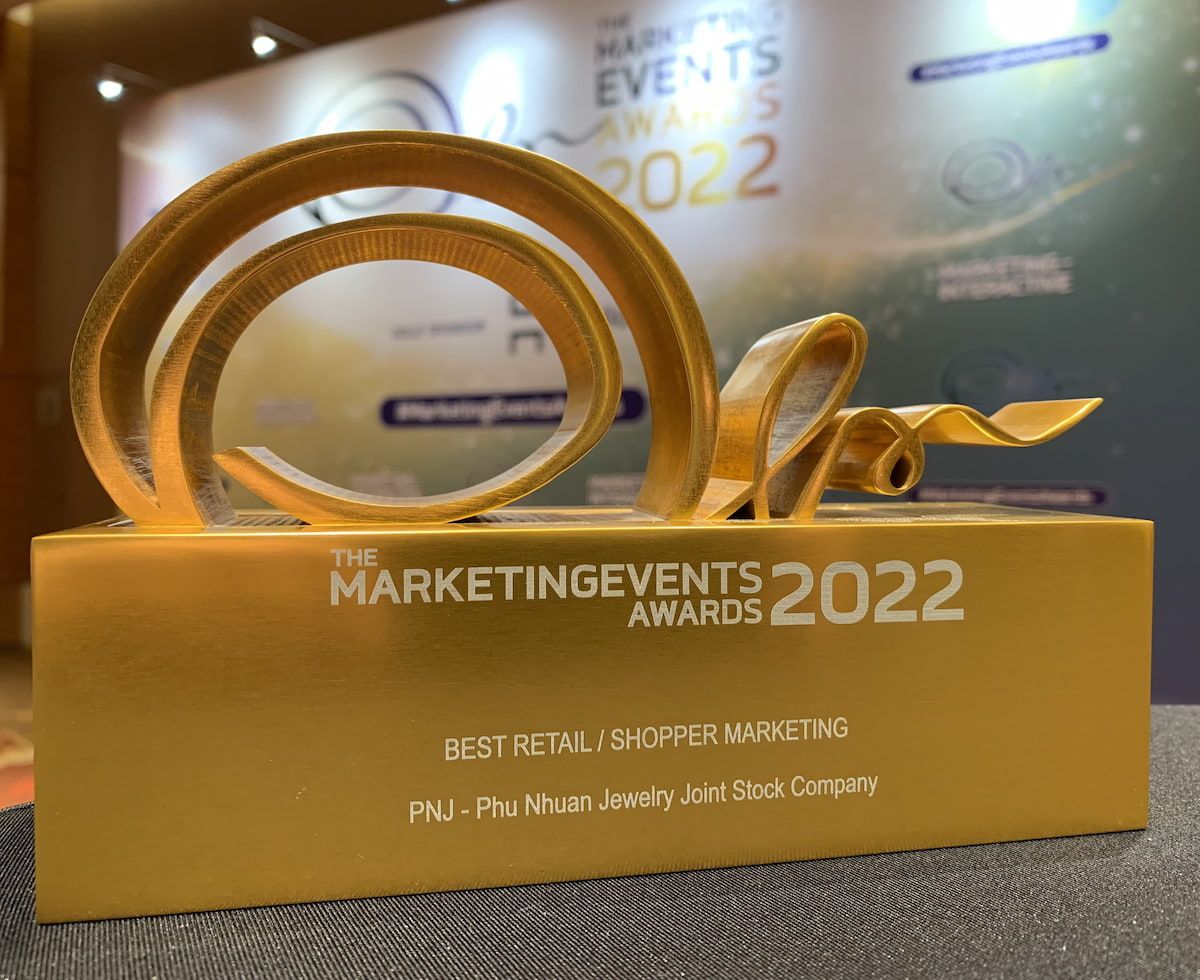  Giải Vàng The Marketing Events Awards 2022 của PNJ: Chiến lược Marketing linh hoạt dẫn đến thành công