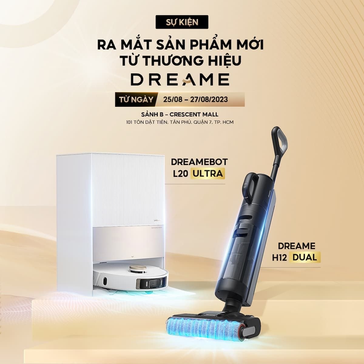  Dreame Việt Nam Ra Mắt Bộ Đôi Sản Phẩm Đổi Mới Công Nghệ Vệ Sinh Nhà Cửa