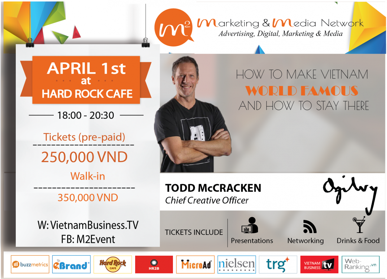  Sự kiện M2 - Marketing Media Network: Sáng tạo thương hiệu trong thời đại kỹ thuật số