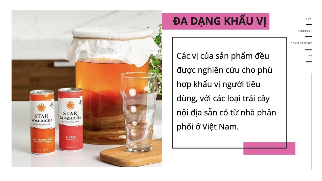  Ra mắt nước uống lên men Star Kombucha: Hành trình phát triển sản phẩm mới của Goody Group