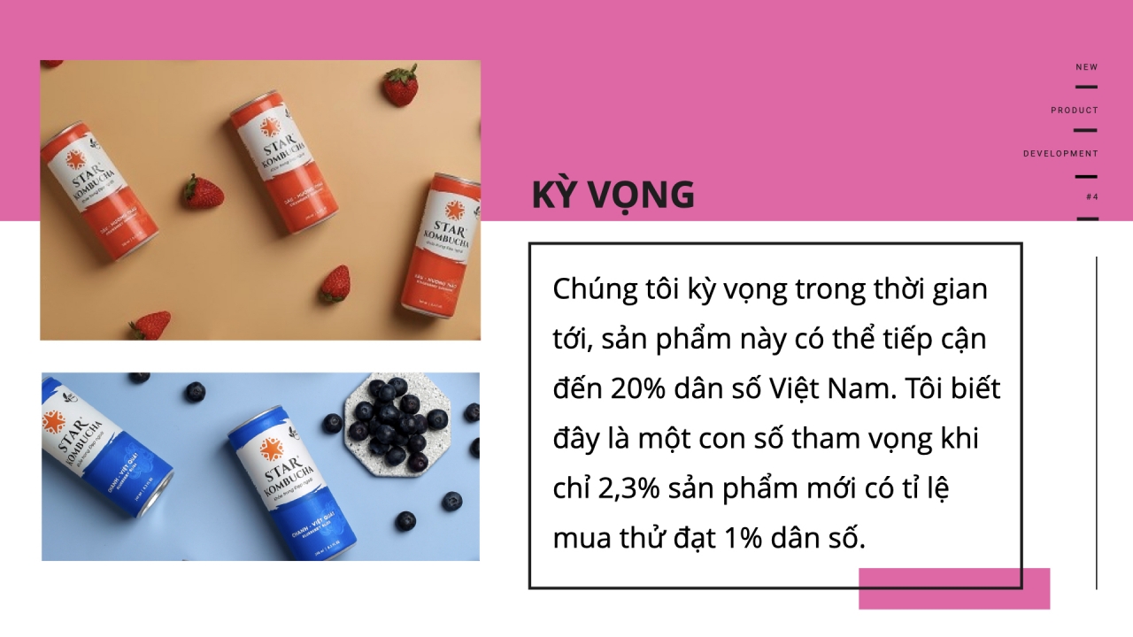  Ra mắt nước uống lên men Star Kombucha: Hành trình phát triển sản phẩm mới của Goody Group