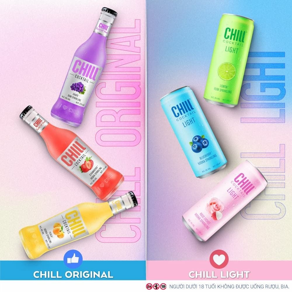  Chill Cocktail: Đổi mới sáng tạo trong thị trường thức uống có cồn