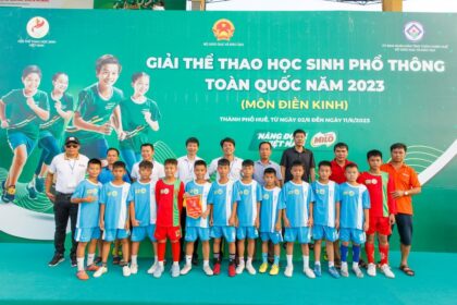 Giải Thể Thao Học Sinh Phổ Thông Toàn Quốc 2023: Nestlé MILO Tiếp Sức Khát Vọng Thể Thao