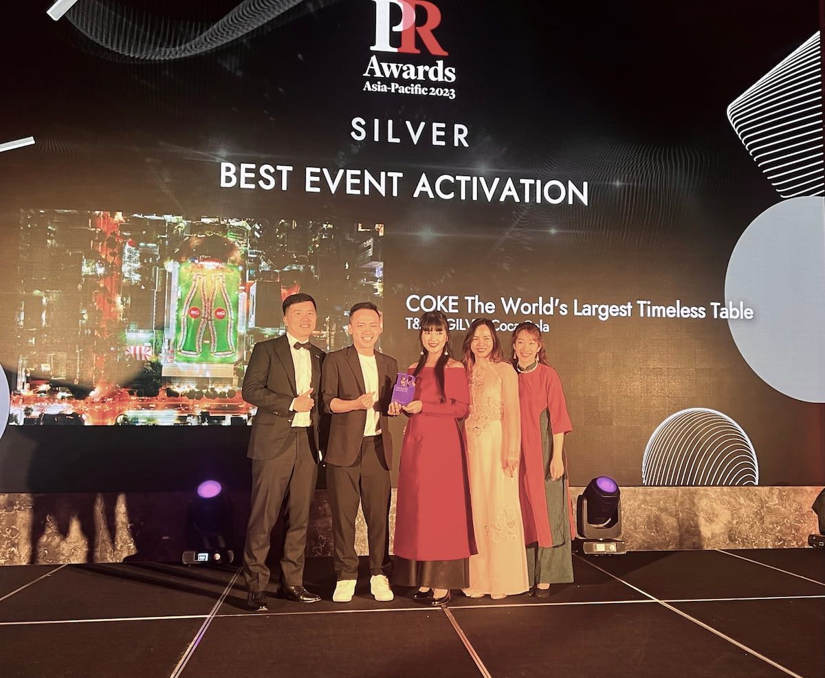  Chiến thắng kép của T A Ogilvy tại Giải thưởng PR Châu Á - Thái Bình Dương 2023