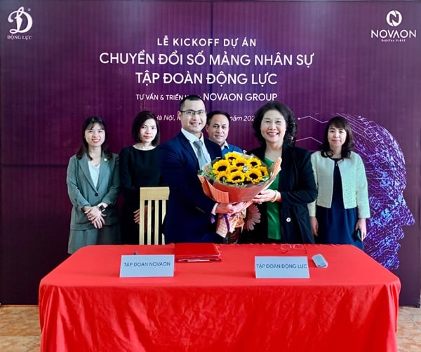 Chuyển đổi số mảng nhân sự: Tập đoàn Động Lực hợp tác với Novaon DX