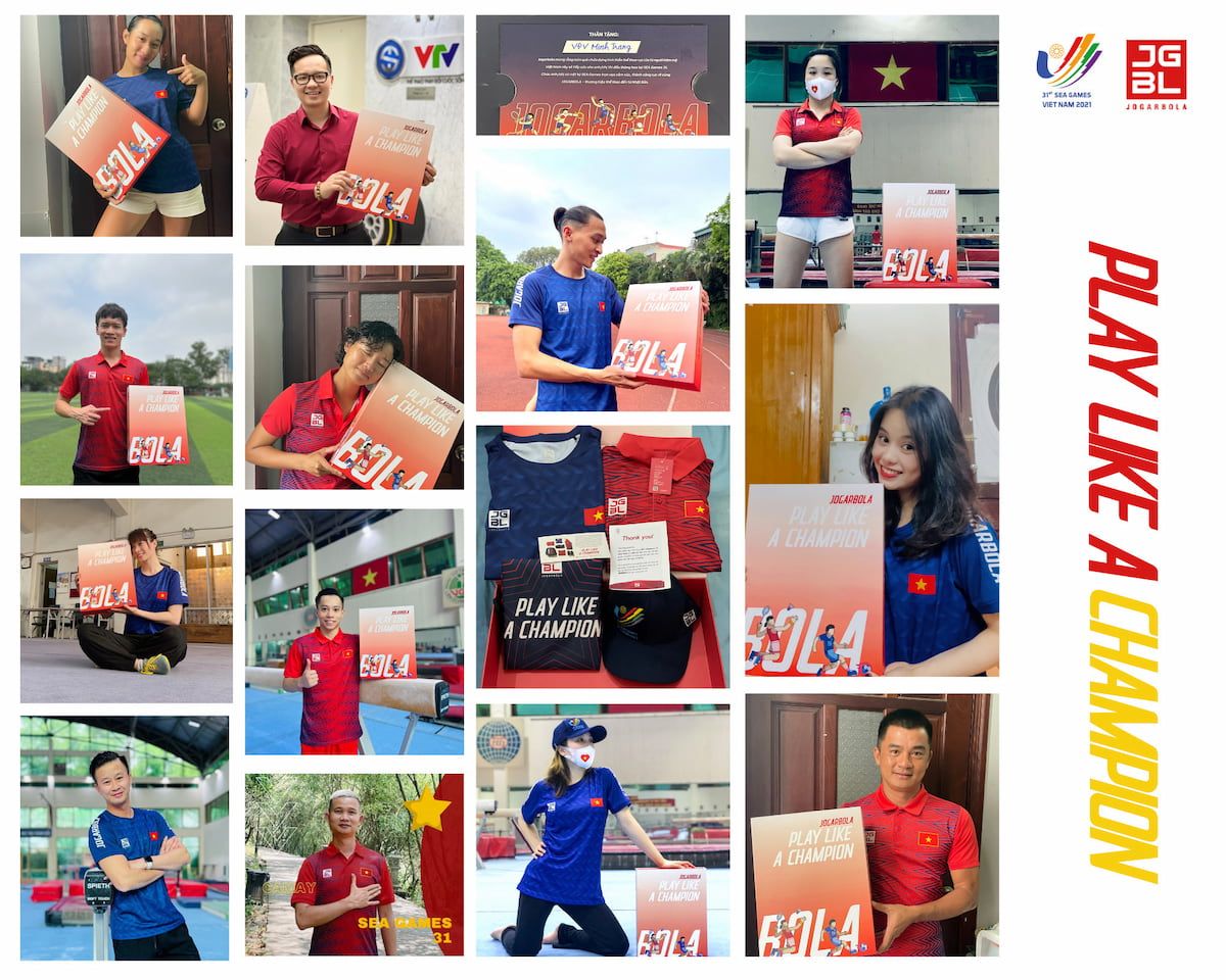           Chiến dịch tài trợ thành công của Jogarbola tại SEA Games 31         
