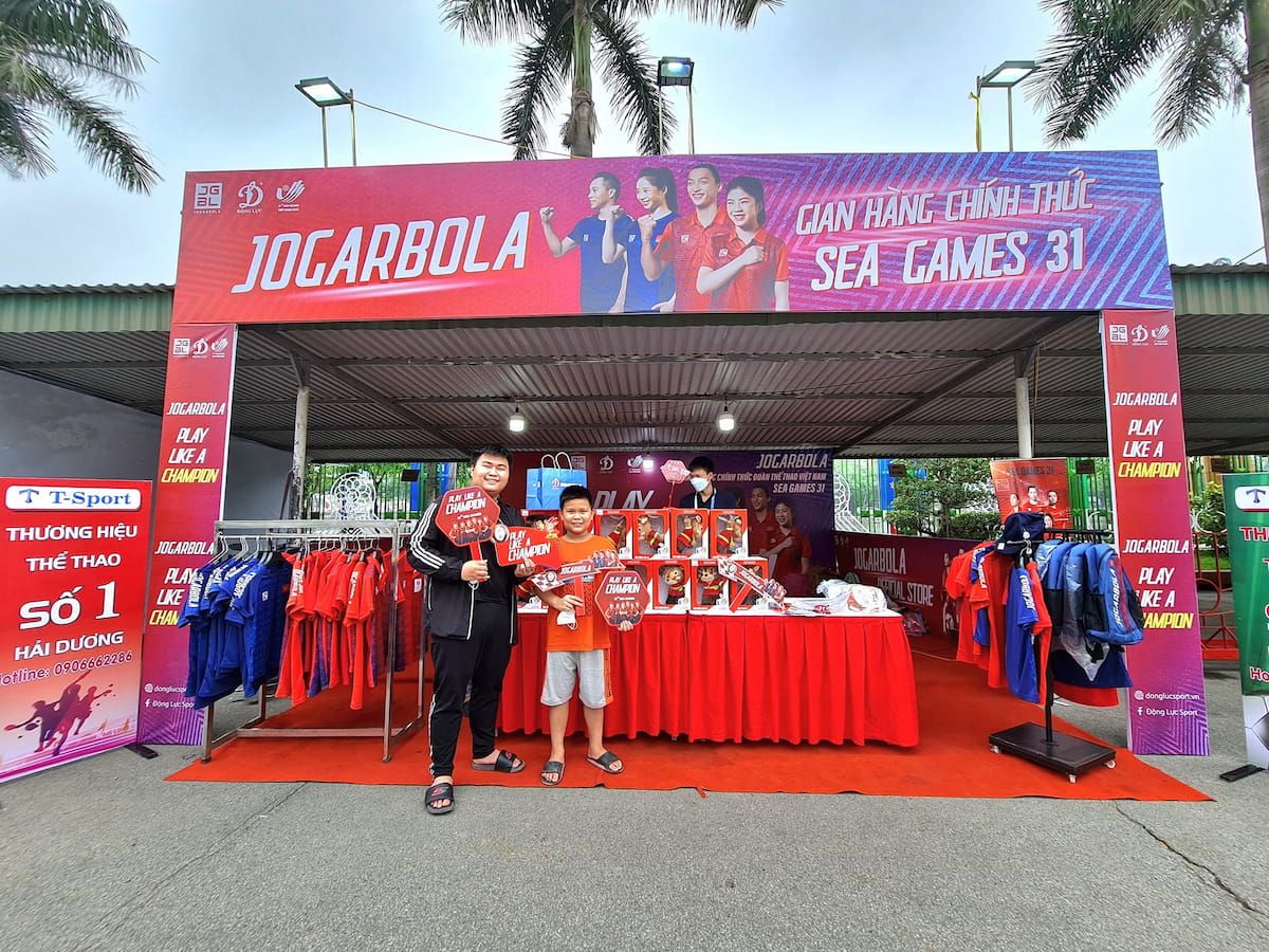           Chiến dịch tài trợ thành công của Jogarbola tại SEA Games 31         