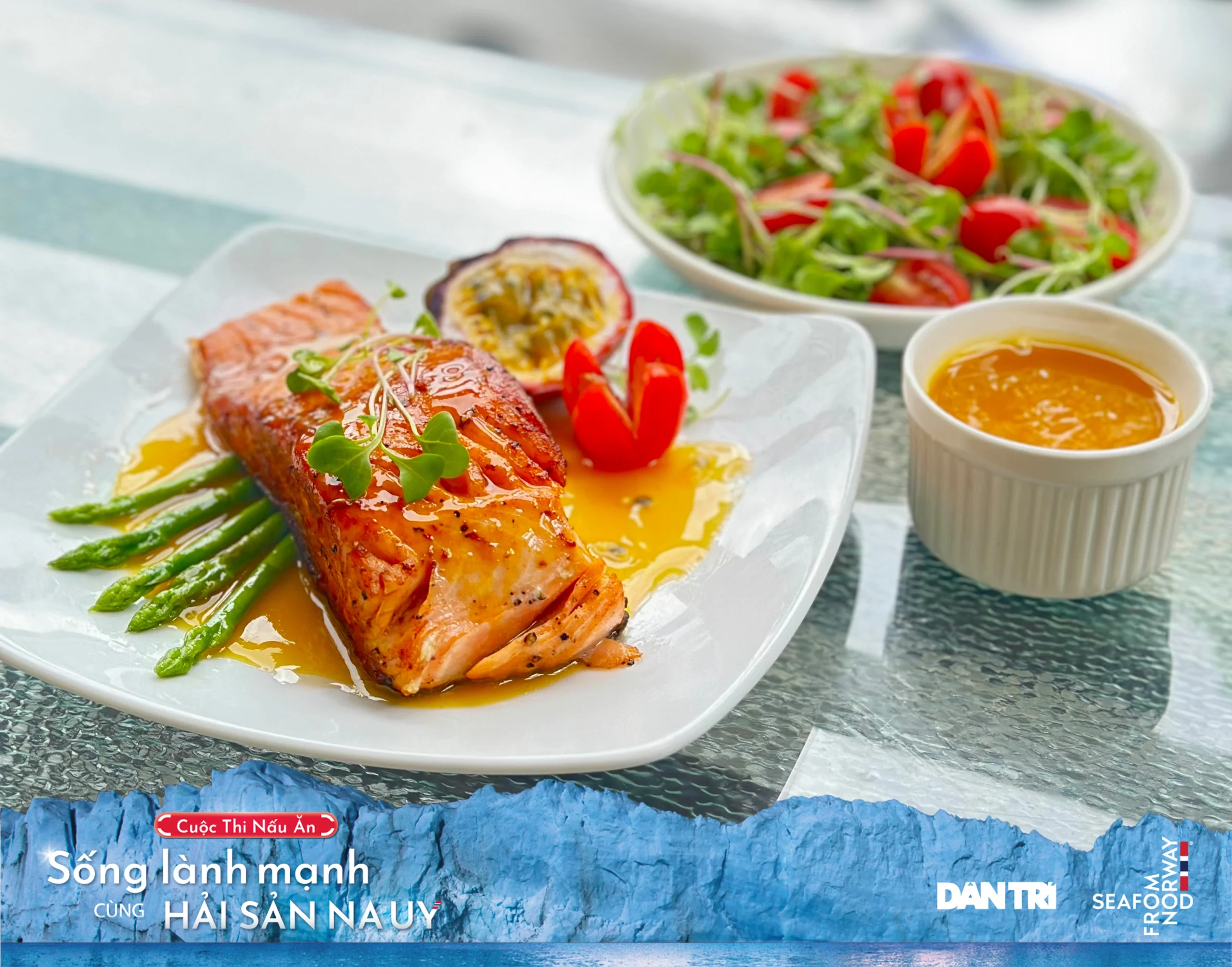 Cuộc thi nấu ăn: Sống lành mạnh cùng hải sản Na Uy