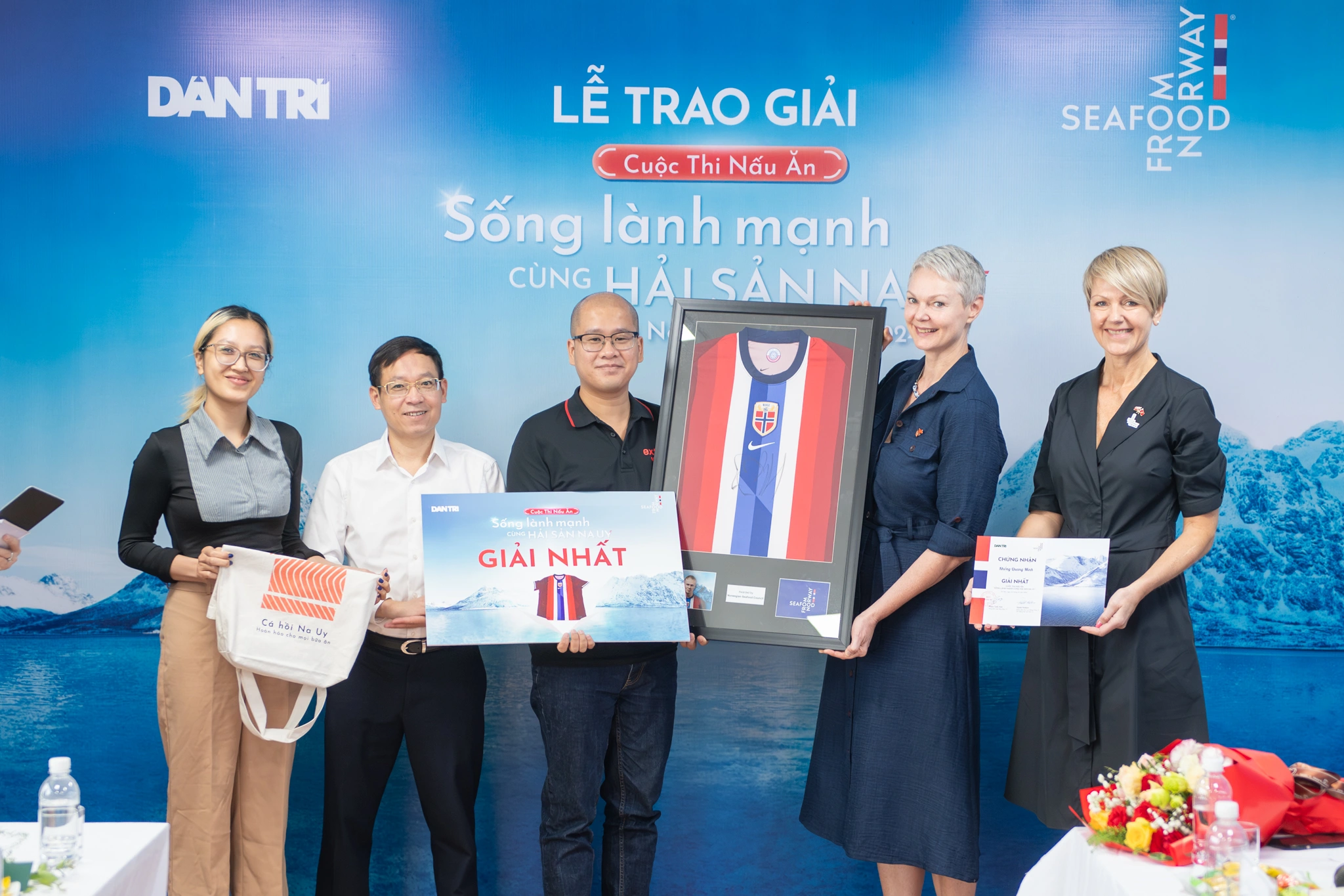 Cuộc thi nấu ăn: Sống lành mạnh cùng hải sản Na Uy