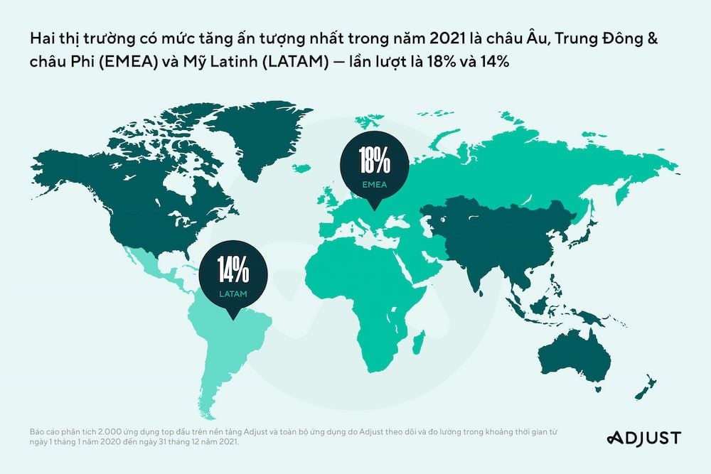  Xu hướng ứng dụng di động năm 2021: Tăng trưởng ổn định và sức mạnh của dữ liệu