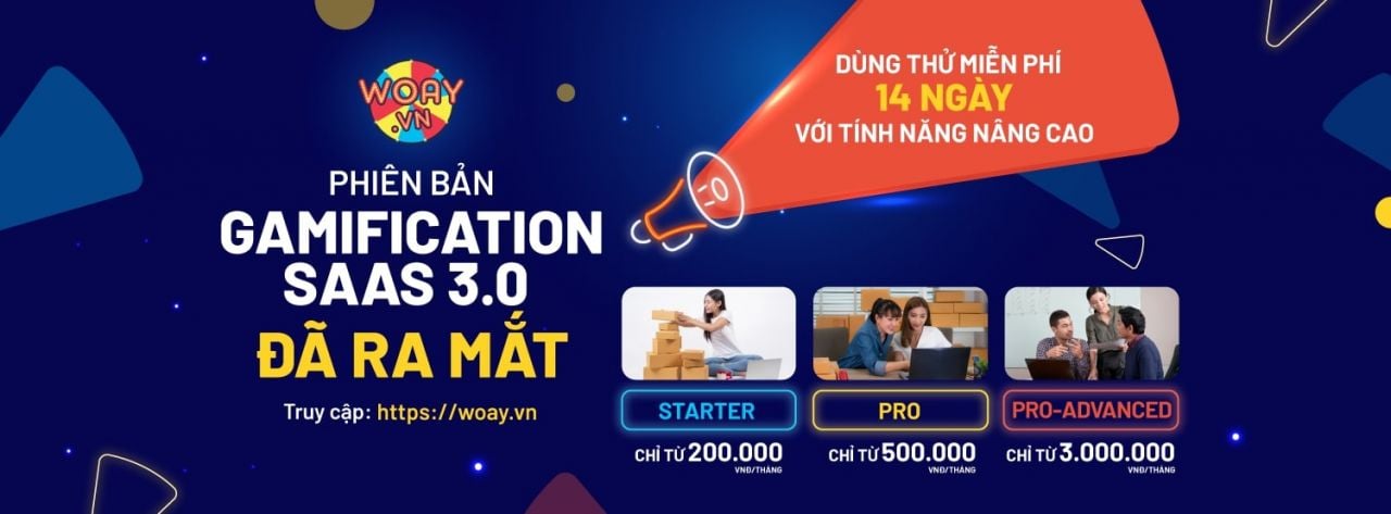  Nền tảng WOAY 3.0: Nâng cấp Trò chơi hóa Tiếp thị