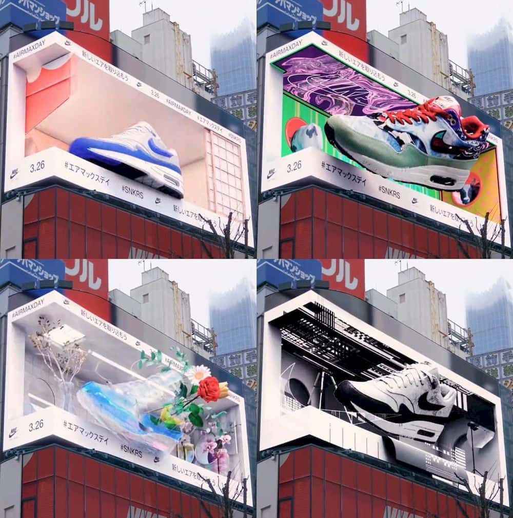  Nike Ra Mắt Tác Phẩm 3D OOH Độc Đáo Để Quảng Bá Sự Kiện Air Max Day 2022