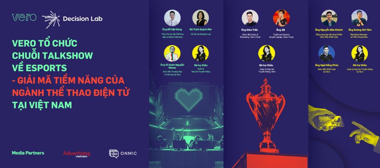  Esports: Nền tảng mới cho các thương hiệu mở rộng tiếp cận