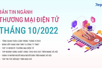 Báo cáo Ngành Thương mại Điện tử Việt Nam Tháng 10/2022