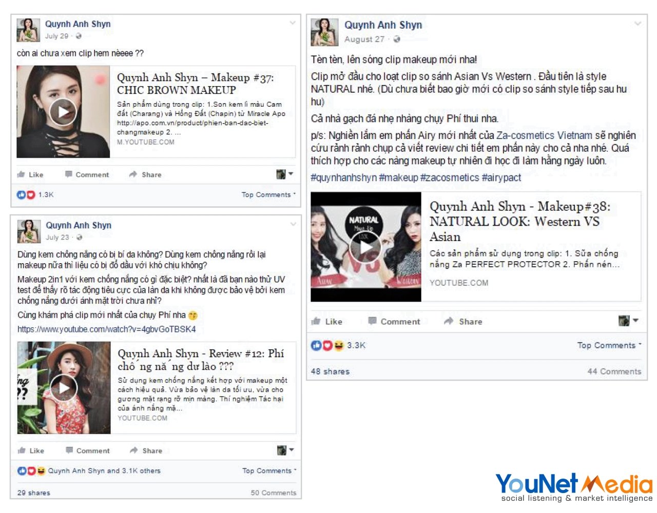  Chọn lọc KOLs hiệu quả trong chiến dịch Influencer Marketing cho ngành làm đẹp