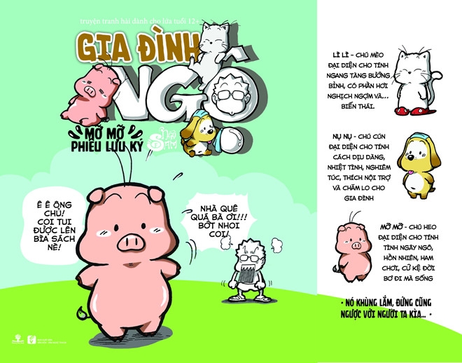  Gia đình Ngộ: Hành trình sáng tạo truyện tranh trên mạng xã hội