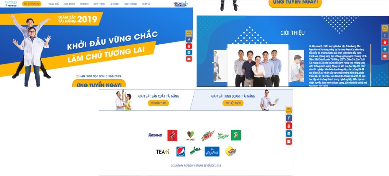  Chiến dịch tuyển dụng sáng tạo của Suntory PepsiCo thu hút tài năng trẻ