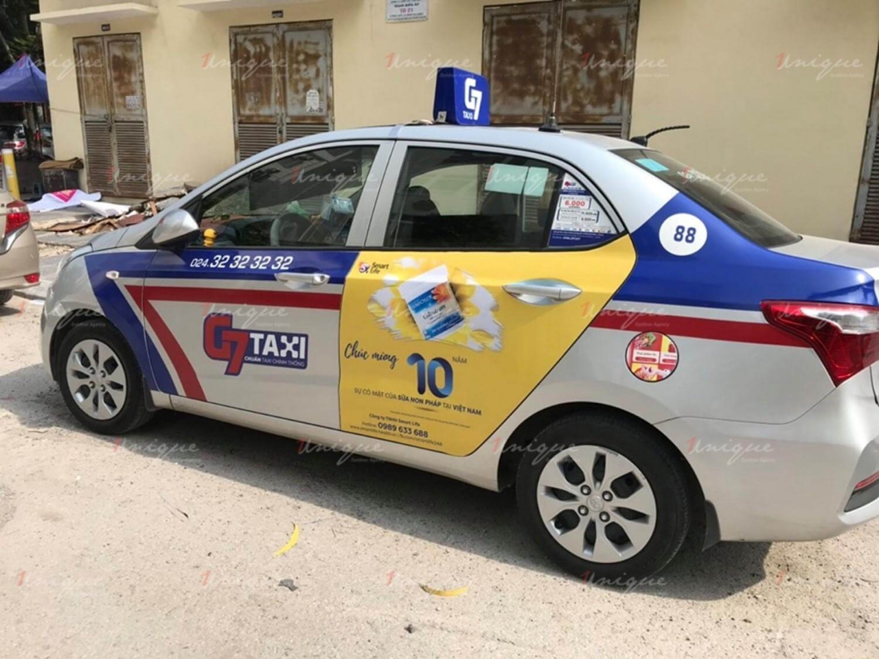  Chiến lược thiết kế quảng cáo trên taxi hiệu quả